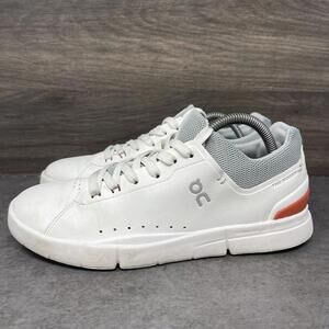 On The Roger Advantage Sneakers Mens Size 7.5 White Trainer Tennis Shoes Cloud